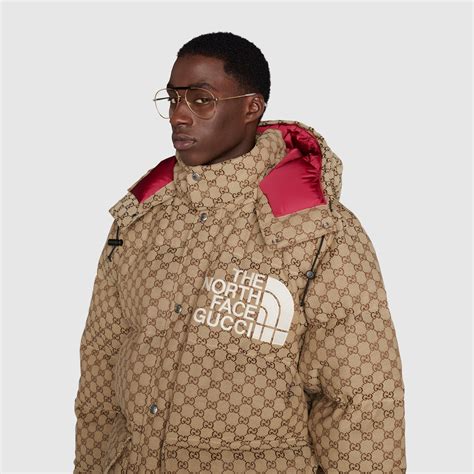 gucci northface boot|the north face x gucci gg jacquard padded jacket.